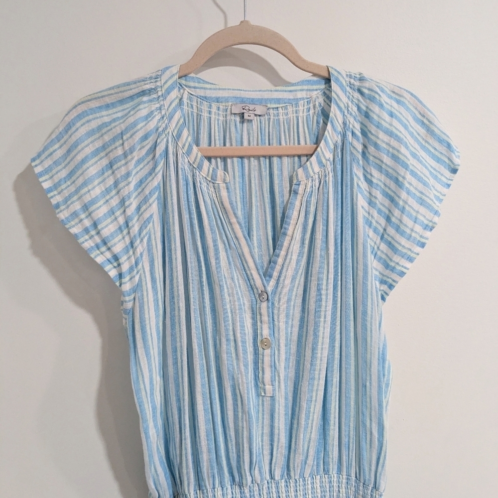 NEW Rails Augustine Dress In Lagoon Blue - Picture 4 of 7